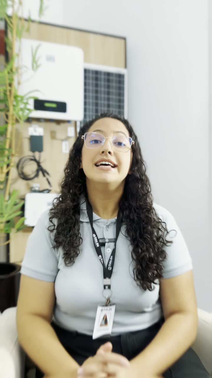 Alana, da Taldi Engenharia, explica a troca